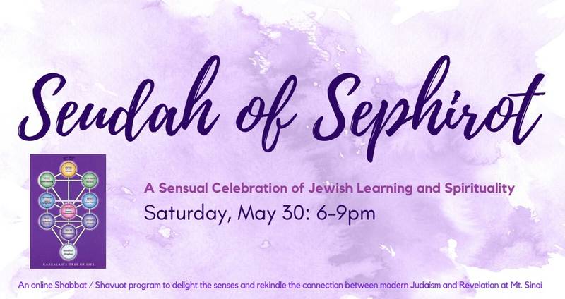 Banner Image for Seudah of Sefirot: A Sensual Celebration of Jewish Learning and Spirituality
